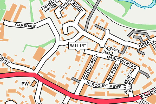BA11 1RT map - OS OpenMap – Local (Ordnance Survey) BA11 1RT map - OS OpenMap – Local (Ordnance Survey)