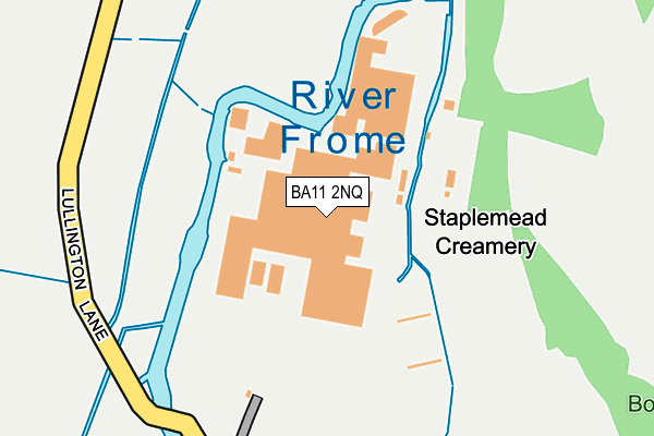 BA11 2NQ map - OS OpenMap – Local (Ordnance Survey) BA11 2NQ map - OS OpenMap – Local (Ordnance Survey)