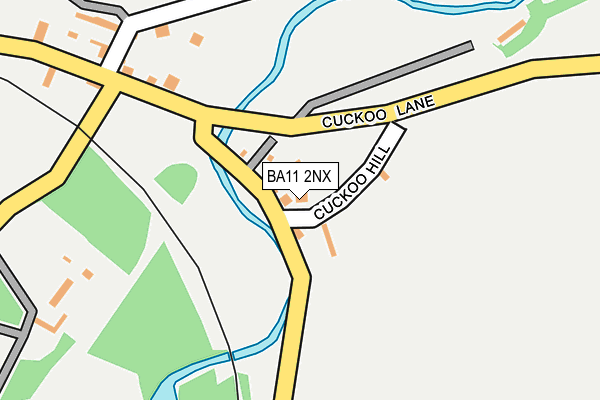 BA11 2NX map - OS OpenMap – Local (Ordnance Survey) BA11 2NX map - OS OpenMap – Local (Ordnance Survey)