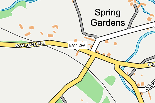 BA11 2PA map - OS OpenMap – Local (Ordnance Survey) BA11 2PA map - OS OpenMap – Local (Ordnance Survey)