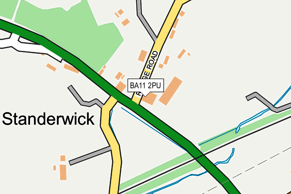 BA11 2PU map - OS OpenMap – Local (Ordnance Survey) BA11 2PU map - OS OpenMap – Local (Ordnance Survey)