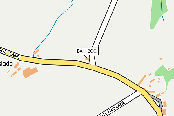 BA11 2QQ map - OS OpenMap – Local (Ordnance Survey) BA11 2QQ map - OS OpenMap – Local (Ordnance Survey)