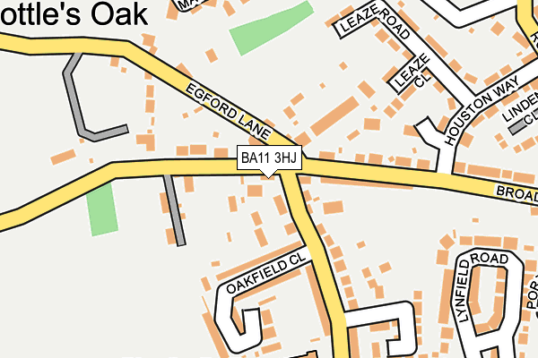 BA11 3HJ map - OS OpenMap – Local (Ordnance Survey) BA11 3HJ map - OS OpenMap – Local (Ordnance Survey)