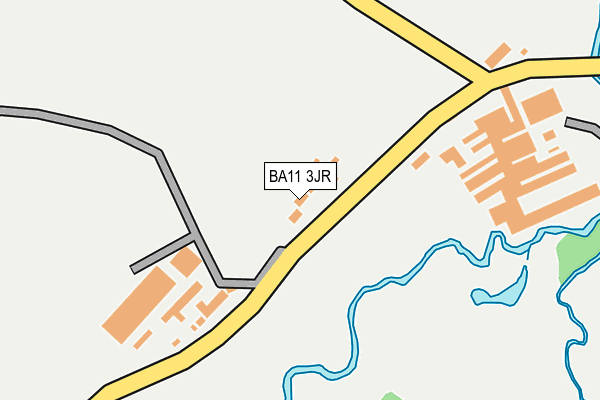 BA11 3JR map - OS OpenMap – Local (Ordnance Survey) BA11 3JR map - OS OpenMap – Local (Ordnance Survey)