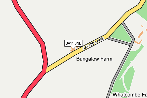 BA11 3NL map - OS OpenMap – Local (Ordnance Survey) BA11 3NL map - OS OpenMap – Local (Ordnance Survey)