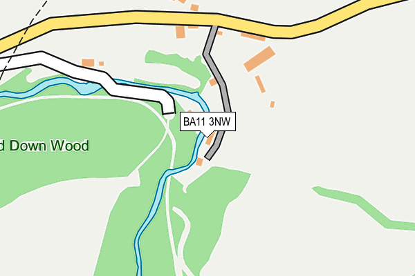 BA11 3NW map - OS OpenMap – Local (Ordnance Survey) BA11 3NW map - OS OpenMap – Local (Ordnance Survey)