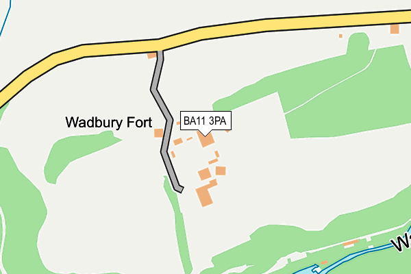 BA11 3PA map - OS OpenMap – Local (Ordnance Survey) BA11 3PA map - OS OpenMap – Local (Ordnance Survey)