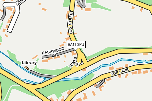 BA11 3PU map - OS OpenMap – Local (Ordnance Survey) BA11 3PU map - OS OpenMap – Local (Ordnance Survey)