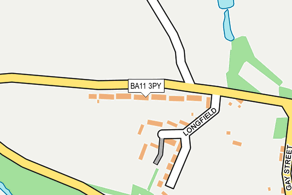 BA11 3PY map - OS OpenMap – Local (Ordnance Survey) BA11 3PY map - OS OpenMap – Local (Ordnance Survey)