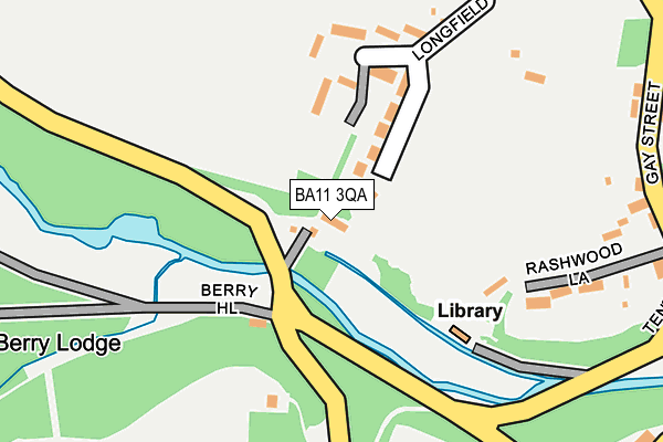 BA11 3QA map - OS OpenMap – Local (Ordnance Survey) BA11 3QA map - OS OpenMap – Local (Ordnance Survey)