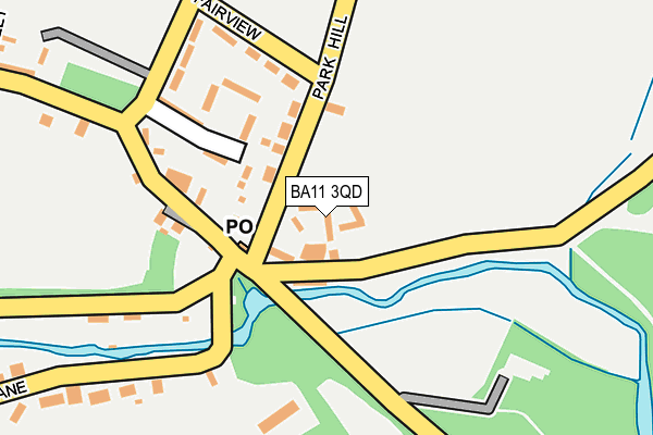 BA11 3QD map - OS OpenMap – Local (Ordnance Survey) BA11 3QD map - OS OpenMap – Local (Ordnance Survey)