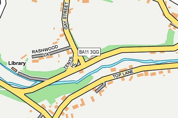 BA11 3QG map - OS OpenMap – Local (Ordnance Survey) BA11 3QG map - OS OpenMap – Local (Ordnance Survey)