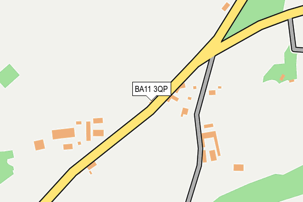 BA11 3QP map - OS OpenMap – Local (Ordnance Survey) BA11 3QP map - OS OpenMap – Local (Ordnance Survey)