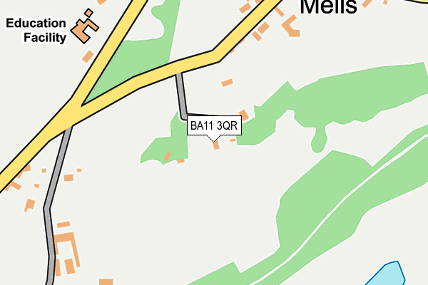 BA11 3QR map - OS OpenMap – Local (Ordnance Survey) BA11 3QR map - OS OpenMap – Local (Ordnance Survey)