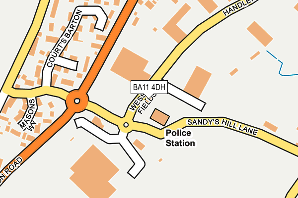 BA11 4DH map - OS OpenMap – Local (Ordnance Survey) BA11 4DH map - OS OpenMap – Local (Ordnance Survey)
