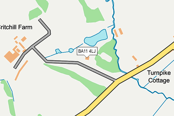 BA11 4LJ map - OS OpenMap – Local (Ordnance Survey) BA11 4LJ map - OS OpenMap – Local (Ordnance Survey)