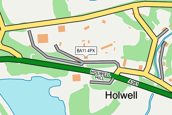 BA11 4PX map - OS OpenMap – Local (Ordnance Survey) BA11 4PX map - OS OpenMap – Local (Ordnance Survey)