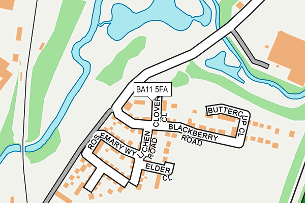 BA11 5FA map - OS OpenMap – Local (Ordnance Survey) BA11 5FA map - OS OpenMap – Local (Ordnance Survey)