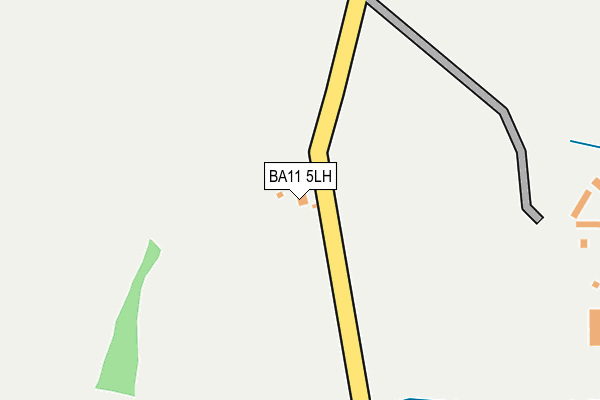 BA11 5LH map - OS OpenMap – Local (Ordnance Survey) BA11 5LH map - OS OpenMap – Local (Ordnance Survey)