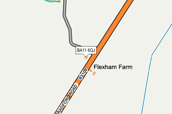 BA11 6QJ map - OS OpenMap – Local (Ordnance Survey) BA11 6QJ map - OS OpenMap – Local (Ordnance Survey)