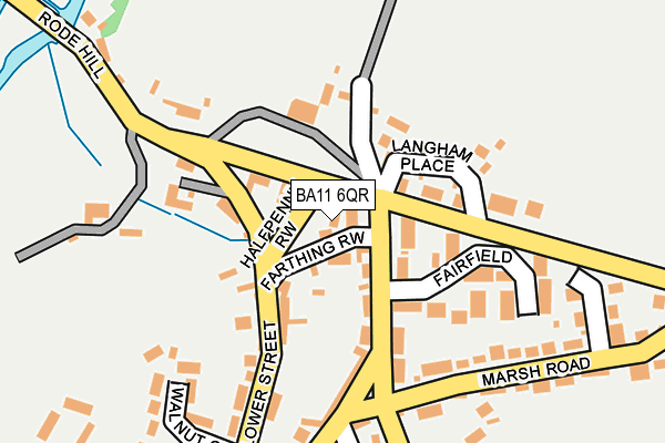 BA11 6QR map - OS OpenMap – Local (Ordnance Survey) BA11 6QR map - OS OpenMap – Local (Ordnance Survey)