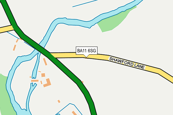 BA11 6SG map - OS OpenMap – Local (Ordnance Survey) BA11 6SG map - OS OpenMap – Local (Ordnance Survey)