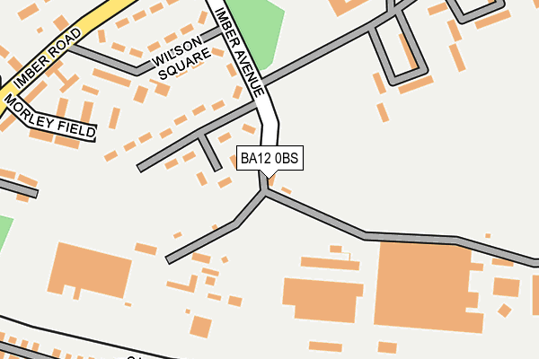 BA12 0BS map - OS OpenMap – Local (Ordnance Survey) BA12 0BS map - OS OpenMap – Local (Ordnance Survey)