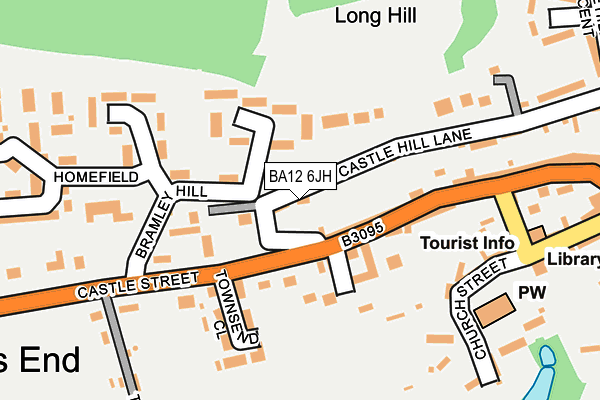 BA12 6JH map - OS OpenMap – Local (Ordnance Survey) BA12 6JH map - OS OpenMap – Local (Ordnance Survey)