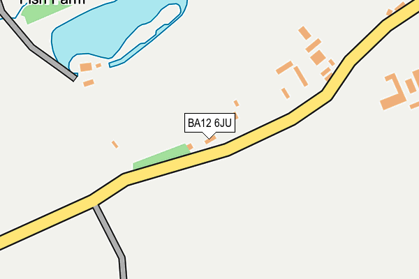 BA12 6JU map - OS OpenMap – Local (Ordnance Survey) BA12 6JU map - OS OpenMap – Local (Ordnance Survey)
