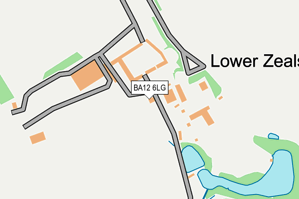 BA12 6LG map - OS OpenMap – Local (Ordnance Survey) BA12 6LG map - OS OpenMap – Local (Ordnance Survey)