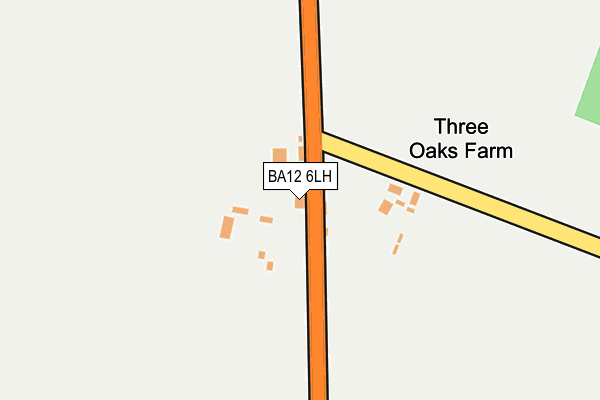 BA12 6LH map - OS OpenMap – Local (Ordnance Survey) BA12 6LH map - OS OpenMap – Local (Ordnance Survey)
