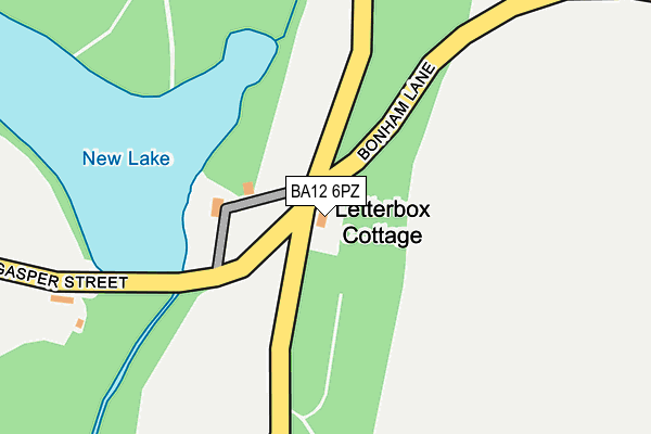 BA12 6PZ map - OS OpenMap – Local (Ordnance Survey) BA12 6PZ map - OS OpenMap – Local (Ordnance Survey)