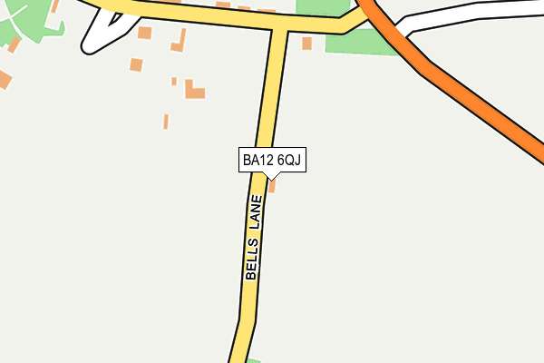 BA12 6QJ map - OS OpenMap – Local (Ordnance Survey) BA12 6QJ map - OS OpenMap – Local (Ordnance Survey)