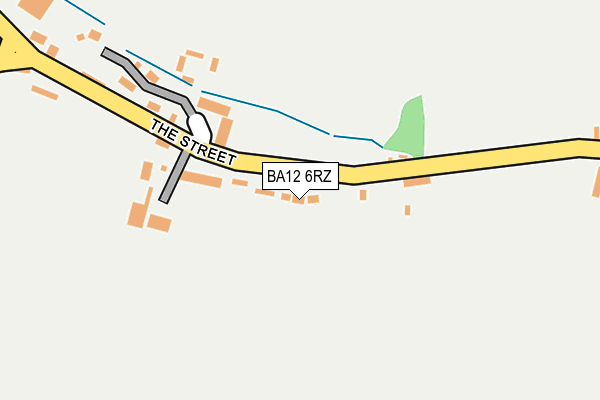 BA12 6RZ map - OS OpenMap – Local (Ordnance Survey) BA12 6RZ map - OS OpenMap – Local (Ordnance Survey)