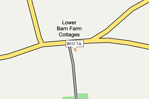 BA12 7JL map - OS OpenMap – Local (Ordnance Survey) BA12 7JL map - OS OpenMap – Local (Ordnance Survey)