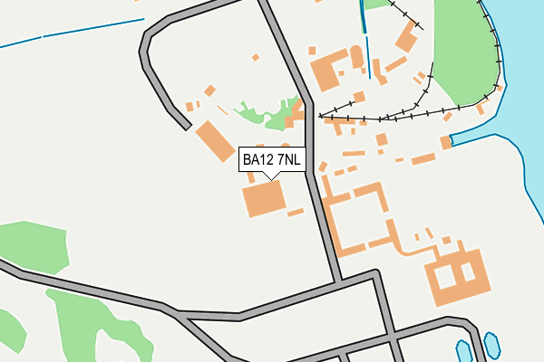 BA12 7NL map - OS OpenMap – Local (Ordnance Survey) BA12 7NL map - OS OpenMap – Local (Ordnance Survey)