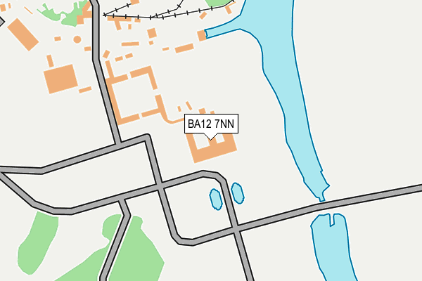 BA12 7NN map - OS OpenMap – Local (Ordnance Survey) BA12 7NN map - OS OpenMap – Local (Ordnance Survey)
