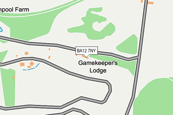 BA12 7NY map - OS OpenMap – Local (Ordnance Survey) BA12 7NY map - OS OpenMap – Local (Ordnance Survey)