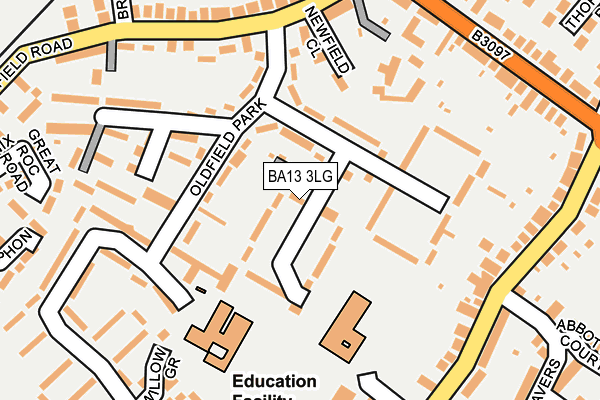 BA13 3LG map - OS OpenMap – Local (Ordnance Survey) BA13 3LG map - OS OpenMap – Local (Ordnance Survey)