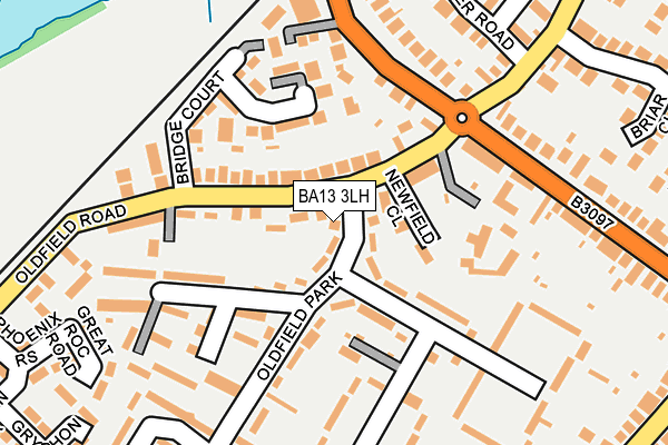 BA13 3LH map - OS OpenMap – Local (Ordnance Survey) BA13 3LH map - OS OpenMap – Local (Ordnance Survey)