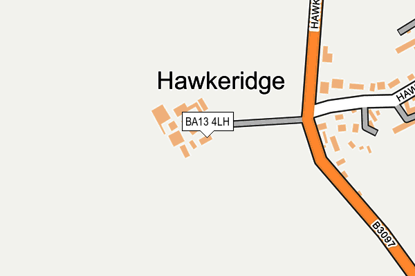 BA13 4LH map - OS OpenMap – Local (Ordnance Survey) BA13 4LH map - OS OpenMap – Local (Ordnance Survey)