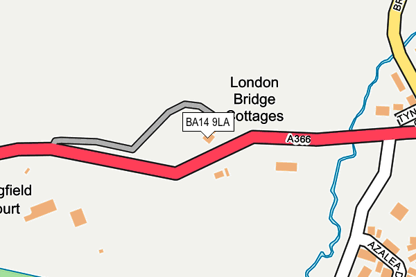BA14 9LA map - OS OpenMap – Local (Ordnance Survey) BA14 9LA map - OS OpenMap – Local (Ordnance Survey)
