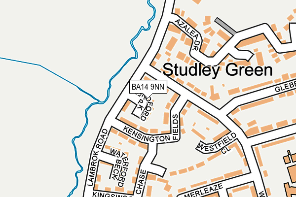 BA14 9NN map - OS OpenMap – Local (Ordnance Survey) BA14 9NN map - OS OpenMap – Local (Ordnance Survey)