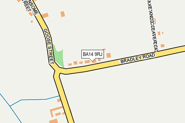 BA14 9RJ map - OS OpenMap – Local (Ordnance Survey) BA14 9RJ map - OS OpenMap – Local (Ordnance Survey)