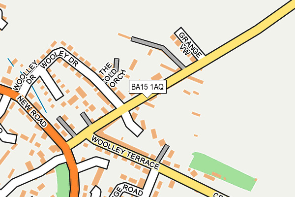 BA15 1AQ map - OS OpenMap – Local (Ordnance Survey) BA15 1AQ map - OS OpenMap – Local (Ordnance Survey)