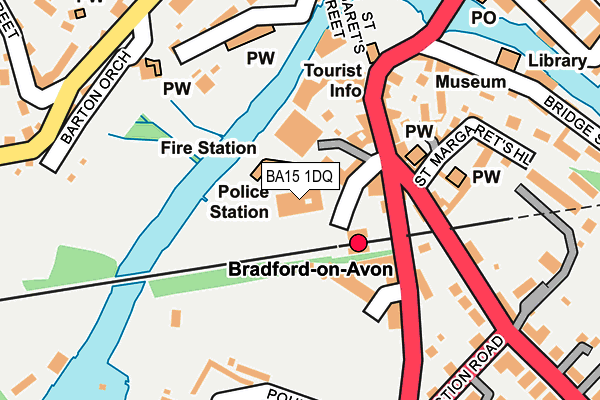 BA15 1DQ map - OS OpenMap – Local (Ordnance Survey) BA15 1DQ map - OS OpenMap – Local (Ordnance Survey)