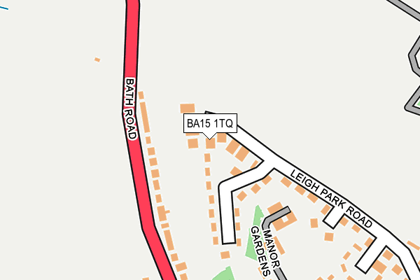 BA15 1TQ map - OS OpenMap – Local (Ordnance Survey) BA15 1TQ map - OS OpenMap – Local (Ordnance Survey)