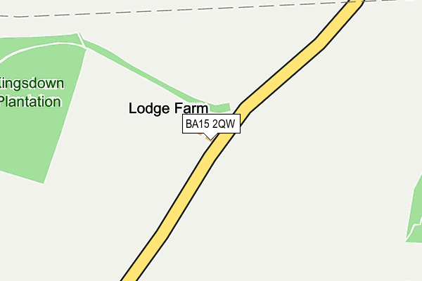 BA15 2QW map - OS OpenMap – Local (Ordnance Survey) BA15 2QW map - OS OpenMap – Local (Ordnance Survey)