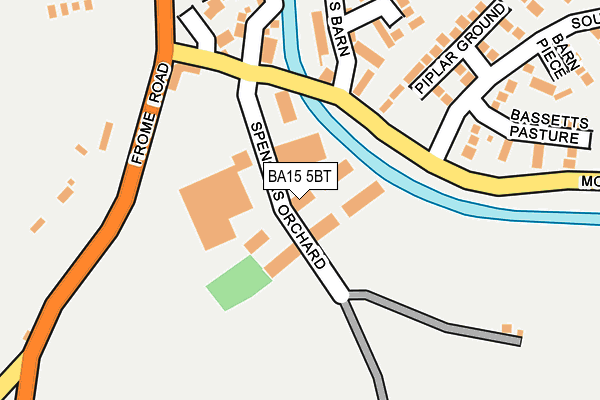BA15 5BT map - OS OpenMap – Local (Ordnance Survey) BA15 5BT map - OS OpenMap – Local (Ordnance Survey)