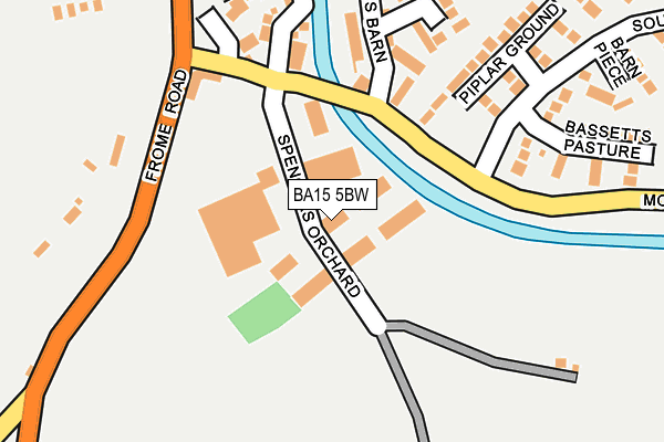BA15 5BW map - OS OpenMap – Local (Ordnance Survey) BA15 5BW map - OS OpenMap – Local (Ordnance Survey)